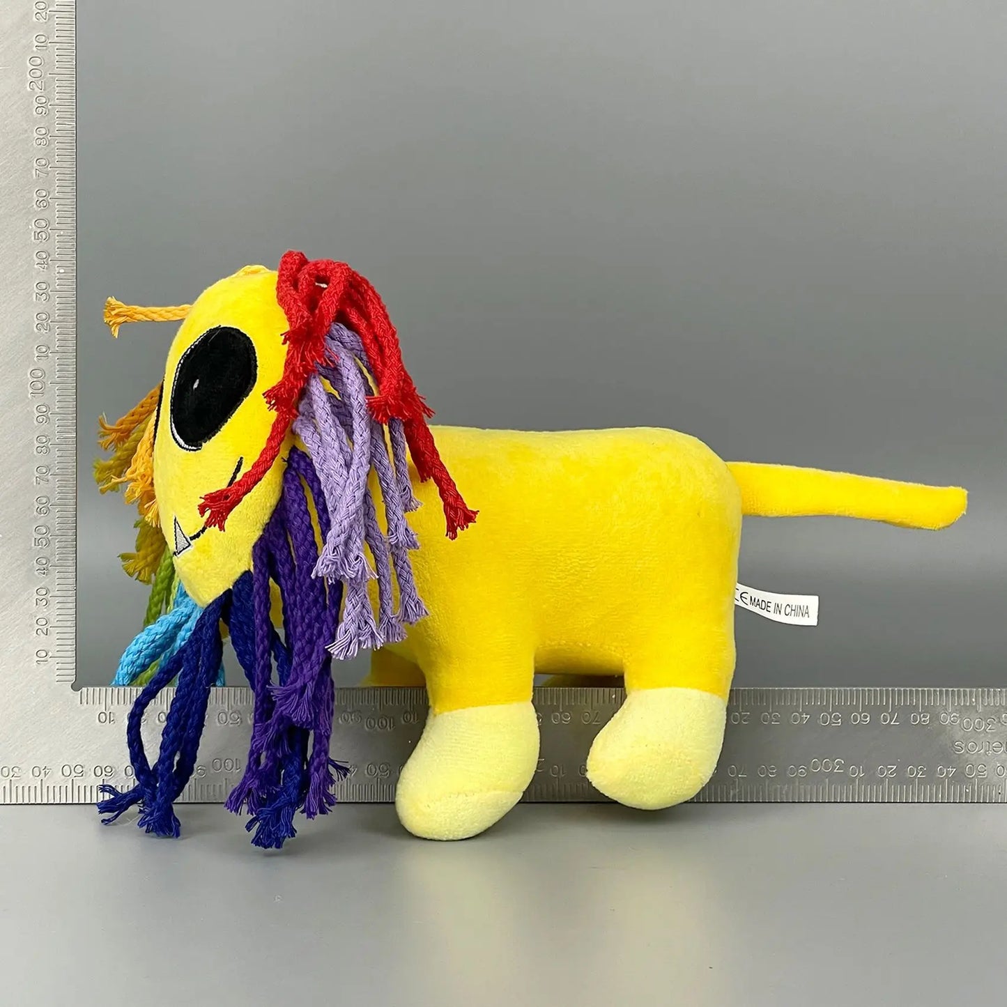 Amazing digital circus Plush Colorful Lion Monster Big Lion PlushToy,Soft Stuffed Animal Doll for Kids Boys Girls Christmas Gift